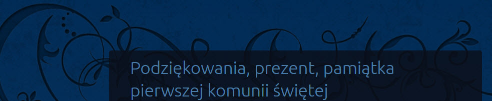 podziękowania dla gości komunia, podziękowania komunia